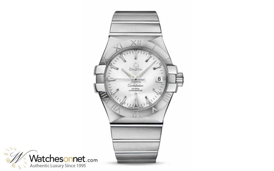 Omega Constellation  Automatic Men's Watch, Stainless Steel, Silver Dial, 123.10.35.20.02.001