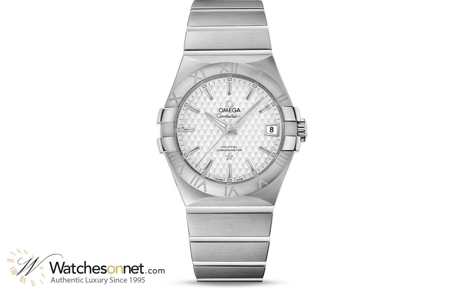 Omega Constellation  Automatic Men's Watch, Stainless Steel, Silver Dial, 123.10.35.20.02.002