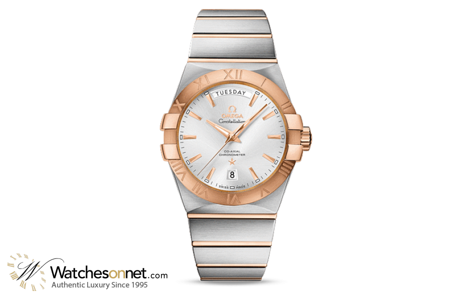 Omega Constellation  Automatic Men's Watch, Stainless Steel, Silver Dial, 123.20.38.22.02.001
