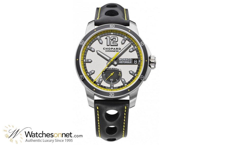 Chopard Classic Racing  Chronograph Automatic Men's Watch, Titanium, Silver Dial, 168569-3001