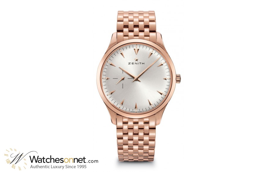 Zenith Heritage  Automatic Men's Watch, 18K Rose Gold, Silver Dial, 18.2010.681/01.M2010