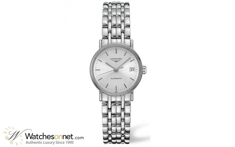 Longines La Grande Classique  Automatic Women's Watch, Stainless Steel, Silver Dial, L4.321.4.72.6
