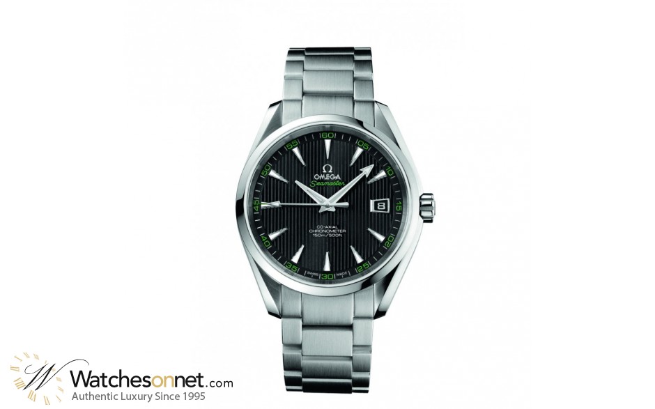 Omega Aqua Terra  Automatic Men's Watch, Stainless Steel, Black Dial, 231.10.42.21.01.001