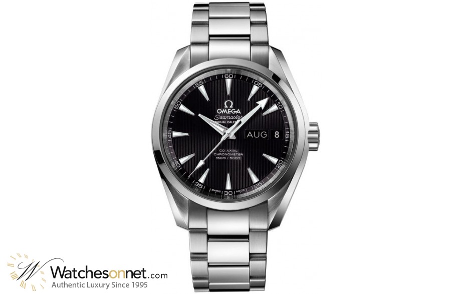 Omega Seamaster  Automatic Men's Watch, Stainless Steel, Black Dial, 231.10.39.22.01.001