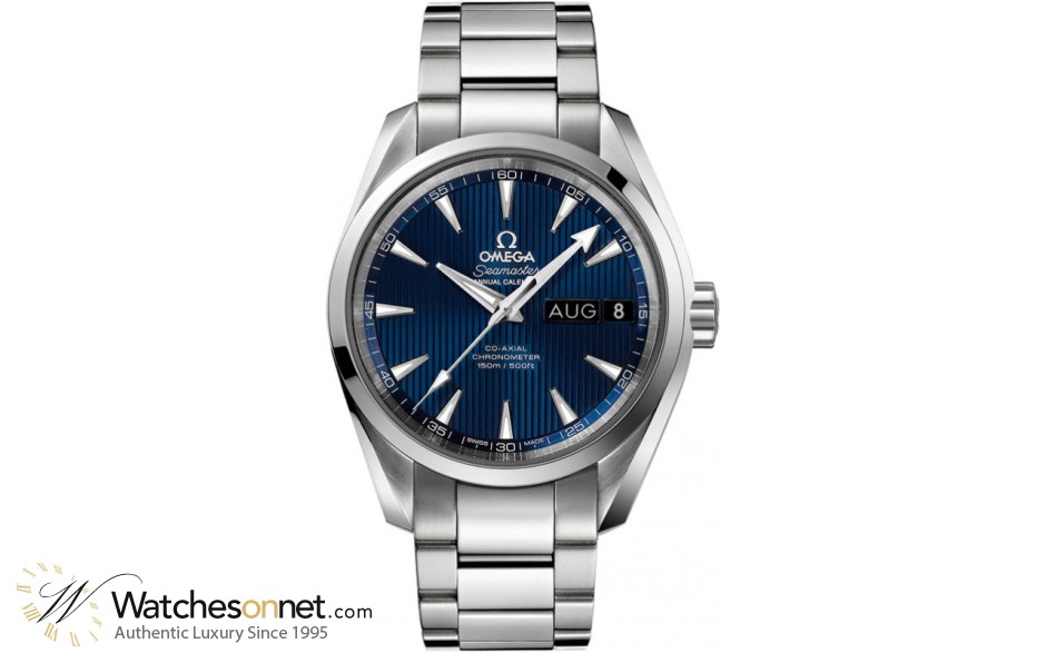Omega Seamaster  Automatic Men's Watch, Stainless Steel, Blue Dial, 231.10.39.22.03.001
