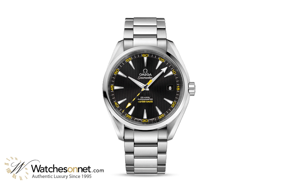 Omega Aqua Terra  Automatic Men's Watch, Stainless Steel, Black Dial, 231.10.42.21.01.002