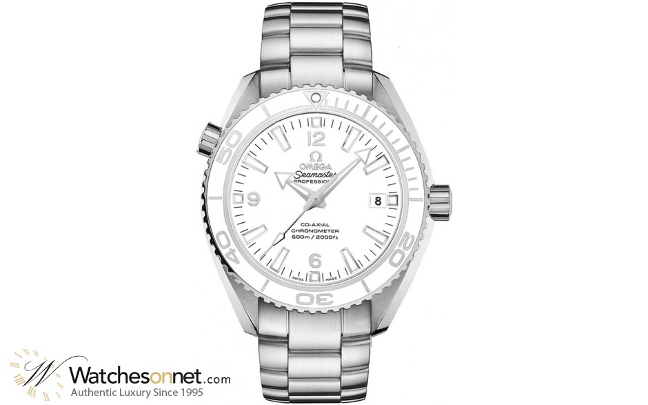 Omega Planet Ocean  Automatic Men's Watch, Stainless Steel, White Dial, 232.30.42.21.04.001