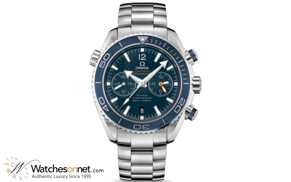Omega Planet Ocean  Automatic Men's Watch, Titanium, Blue Dial, 232.90.46.51.03.001