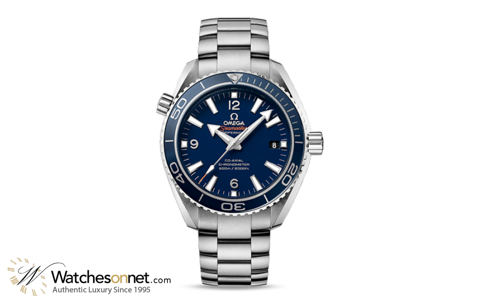 Omega Seamaster  Automatic Men's Watch, Stainless Steel, Blue Dial, 232.90.42.21.03.001