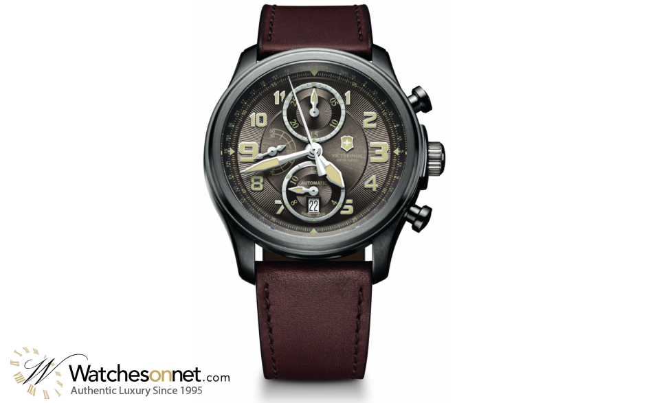 Victorinox Swiss Army   Chronograph Automatic Unisex Watch, , Grey Dial, 241520