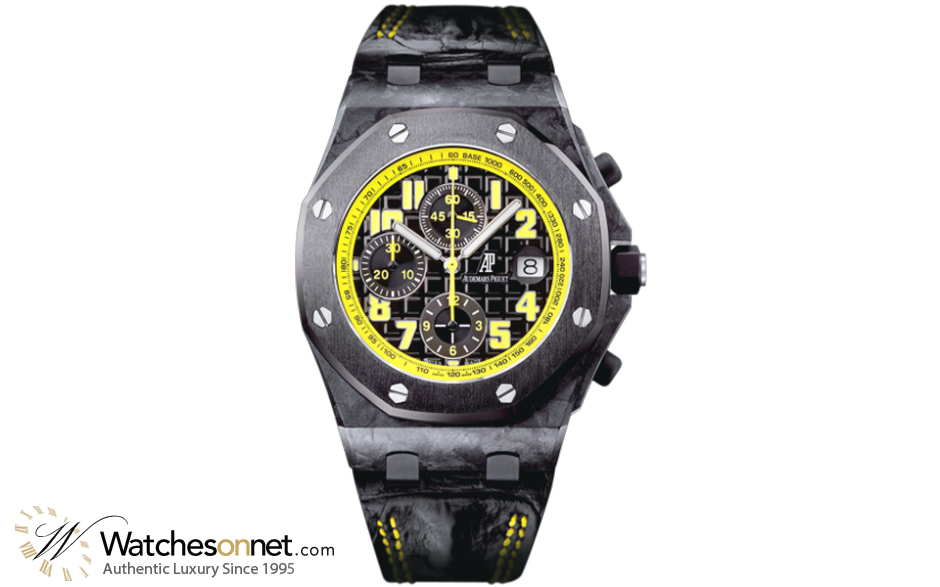 Audemars Piguet Royal Oak Offshore Limited Edition  Chronograph Automatic Men's Watch, Carbon Fiber, Black Dial, 26176FO.OO.D101CR.01