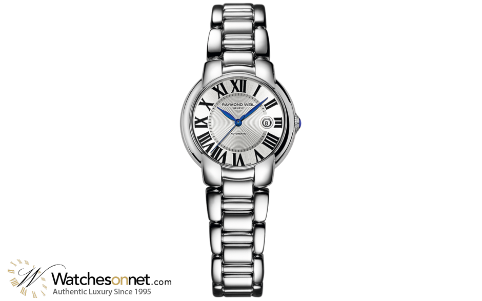 Raymond Weil Jasmine  Automatic Women's Watch, Stainless Steel, Silver Dial, 2629-ST-00659