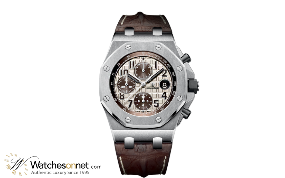 Audemars Piguet Royal Oak Offshore  Chronograph Automatic Men's Watch, Stainless Steel, Silver Dial, 26470ST.OO.A801CR.01