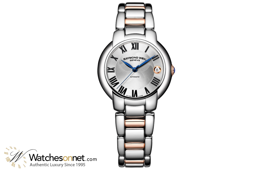 Raymond Weil Jasmine  Automatic Women's Watch, Stainless Steel, Silver Dial, 2935-S5-01659
