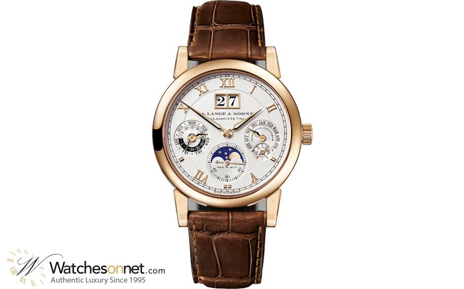 A. Lange & Sohne Langematic  Automatic Men's Watch, 18K Rose Gold, Silver Dial, 310.032
