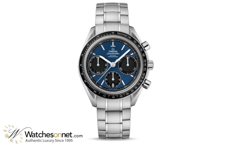Omega Speedmaster  Chronograph Automatic Men's Watch, Stainless Steel, Blue Dial, 326.30.40.50.03.001