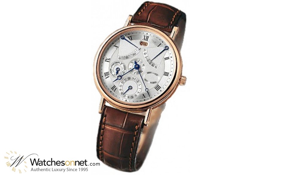 Breguet Classique Complications  Automatic Men's Watch, 18K Rose Gold, Silver Dial, 3477BR/1E/986