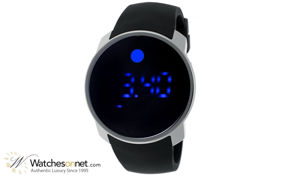 Movado Bold  Digital Men's Watch, Stainless Steel, Black Dial, 3600146