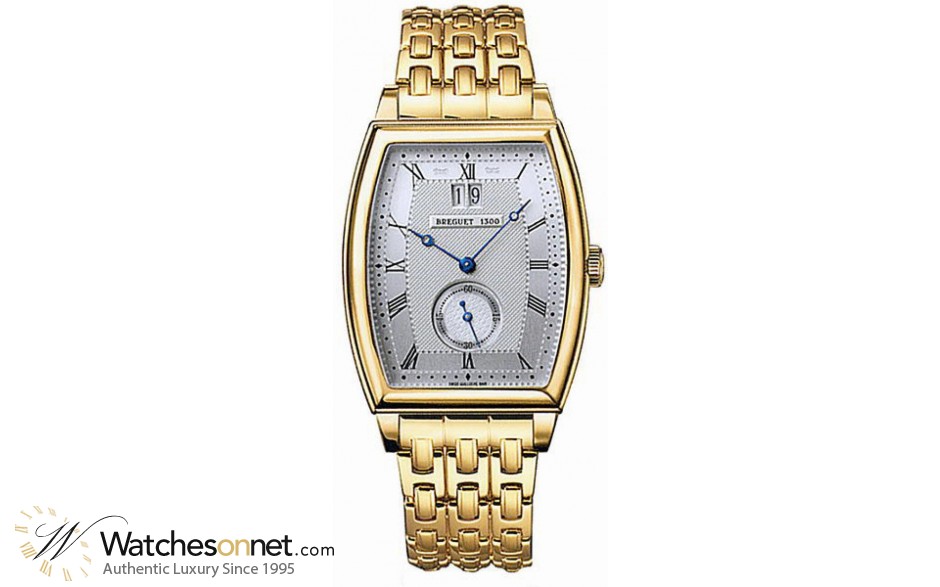 Breguet Heritage  Automatic Men's Watch, 18K Yellow Gold, Silver Dial, 480BA/12/AB0