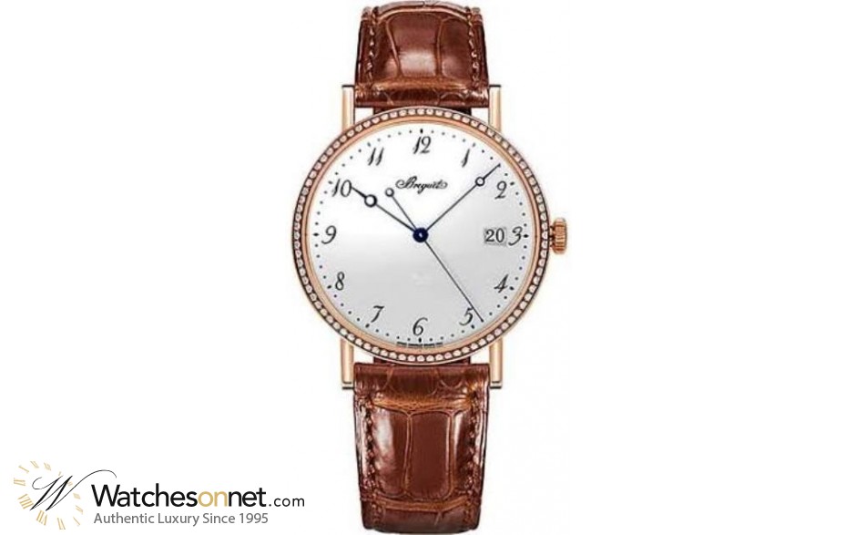 Breguet Classique  Automatic Men's Watch, 18K Rose Gold, White Dial, 5178BR/29/9V6.D000