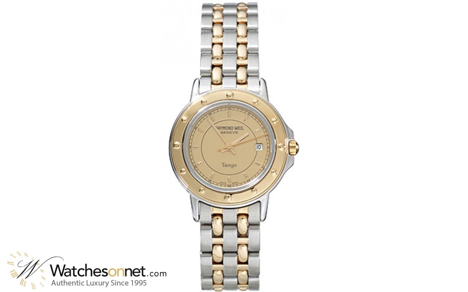 Raymond Weil Tango 5360-STP-10001 Women's Steel & Gold Tone Quartz Watch