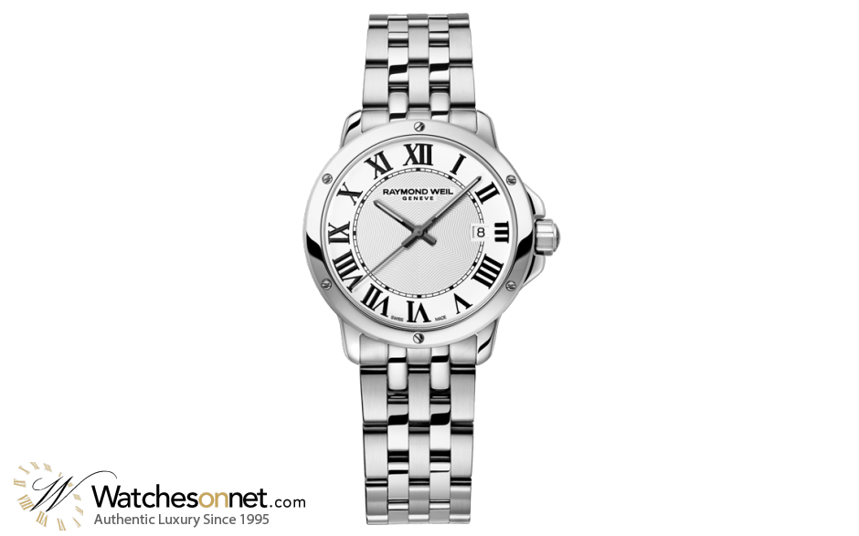 Raymond Weil Tango  Quartz Women's Watch, Stainless Steel, Silver Dial, 5391-ST-00300