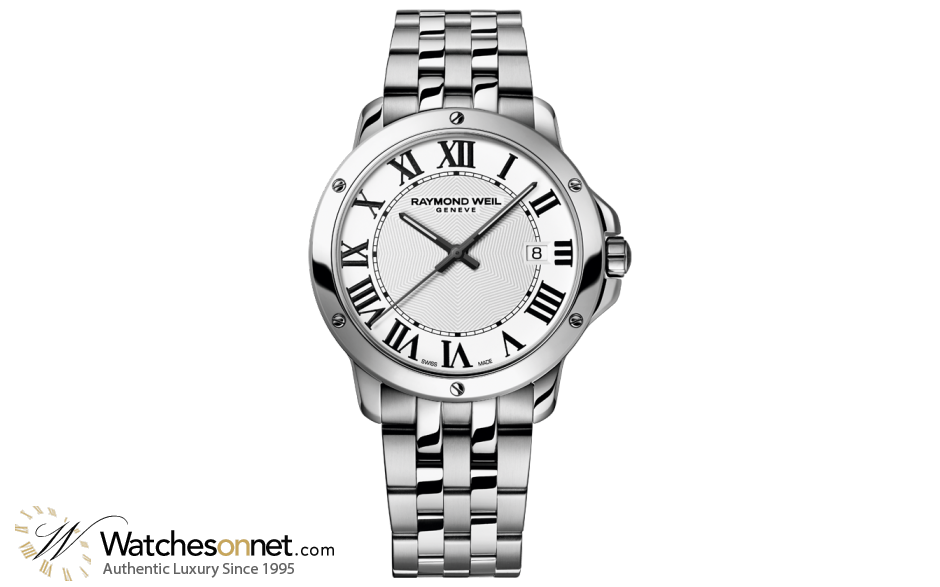 Raymond Weil Tango  Quartz Men's Watch, Stainless Steel, Silver Dial, 5591-ST-00300