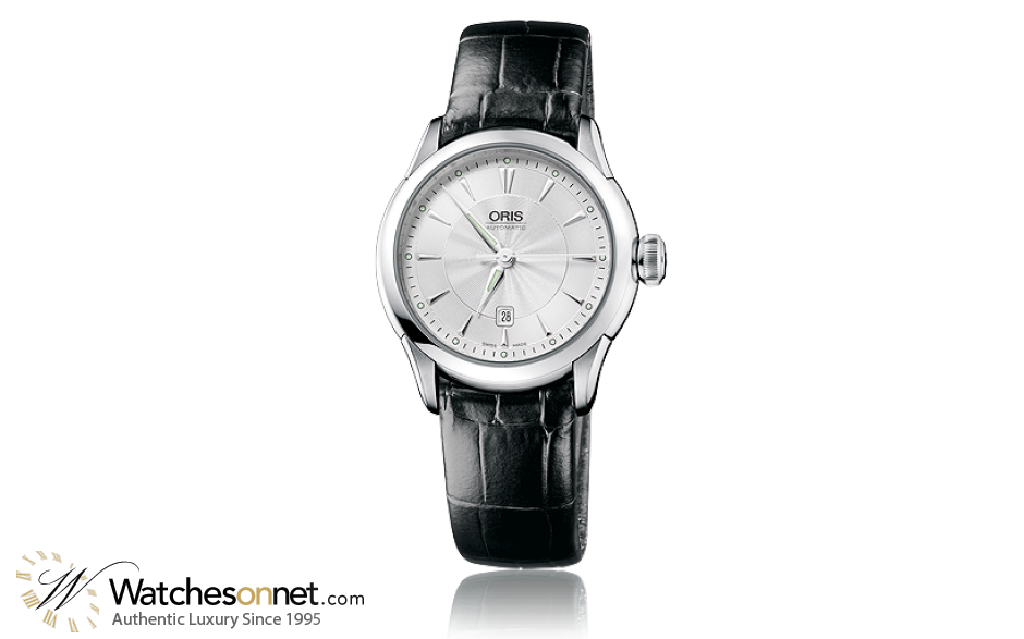 Oris Artelier  Automatic Men's Watch, Stainless Steel, Silver Dial, 561-7604-4031-07-5-16-71FC