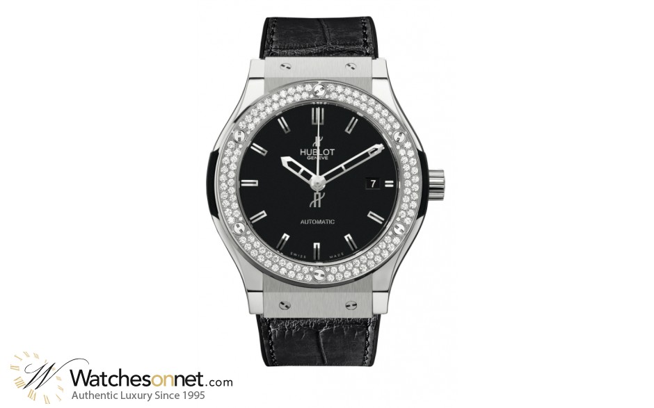 Hublot Classic Fusion 38MM  Automatic Certified Men's Watch, Zirconium, Black Dial, 565.ZX.1170.LR.1104