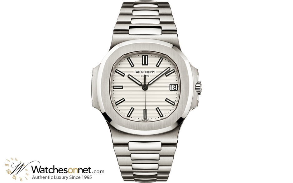 Patek Philippe Nautilus  Automatic Men's Watch, Stainless Steel, White Dial, 5711/1A-011
