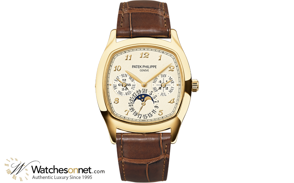 Patek Philippe Grand Complications  Automatic Men's Watch, 18K Yellow Gold, Cream Dial, 5940J-001