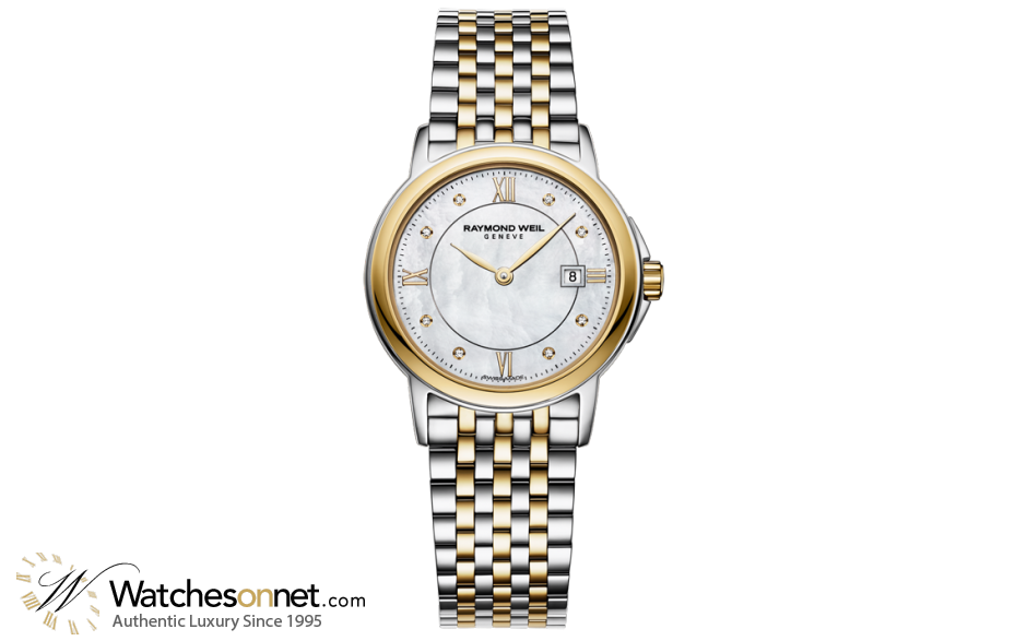 Raymond Weil Tradition  Quartz Women's Watch, Stainless Steel, Mother Of Pearl Dial, 5966-STP-00995
