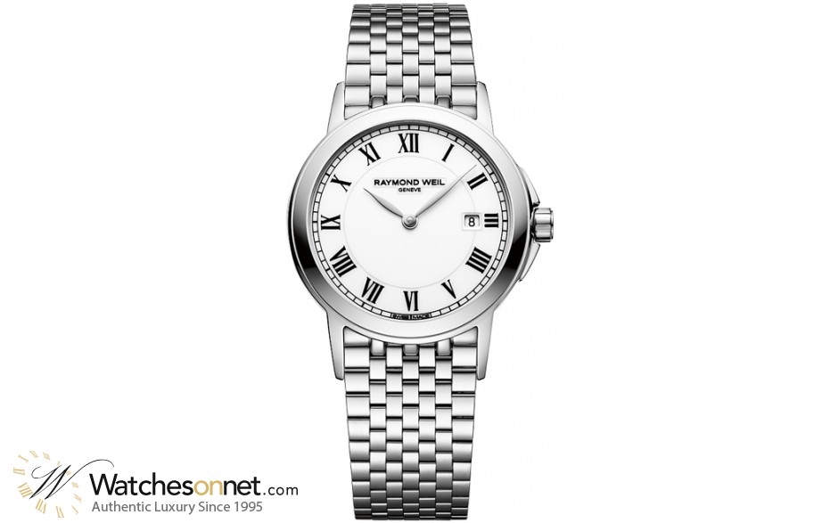 Raymond Weil Tradition  Quartz Women's Watch, Stainless Steel, White Dial, 5966-ST-00300