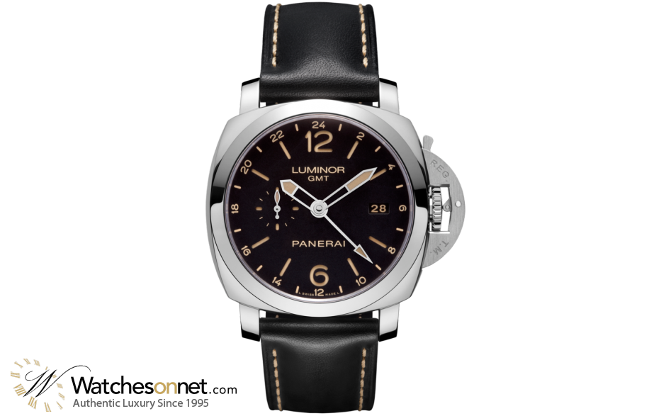 Panerai Luminor 1950  Automatic Men's Watch, Stainless Steel, Black Dial, PAM00531