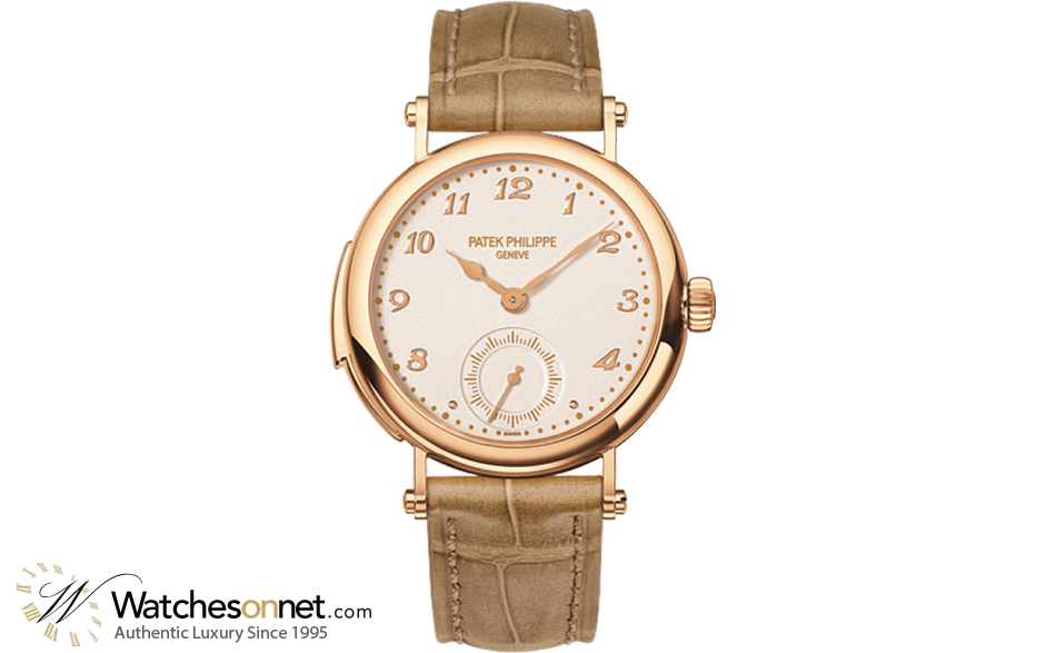 Patek Philippe Grand Complications  Minute Repeater Women's Watch, 18K Rose Gold, White Dial, 7000R-001