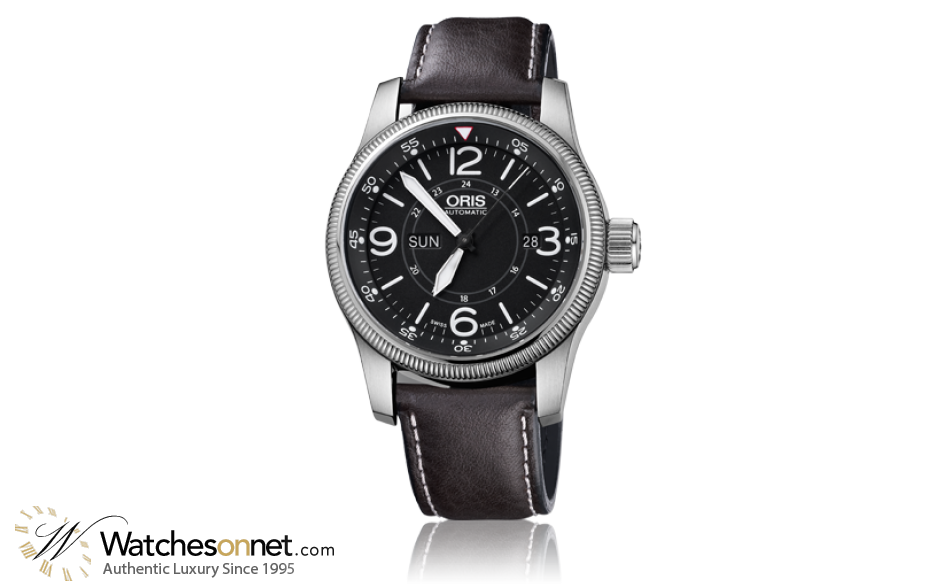 Oris Big Crown  Automatic Men's Watch, Stainless Steel, Black Dial, 735-7660-4064-07-5-22-78