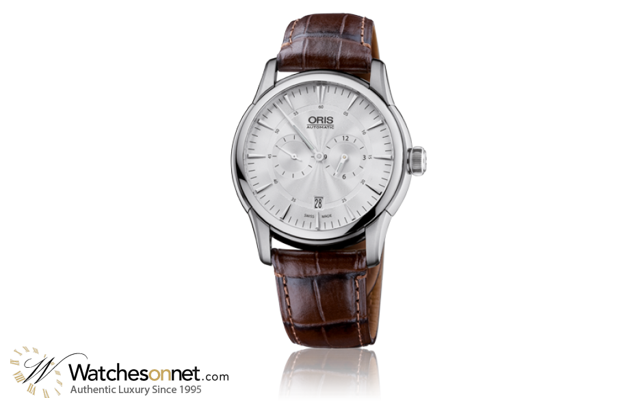 Oris Artelier  Automatic Men's Watch, Stainless Steel, Silver Dial, 749-7667-4051-07-5-21-70FC