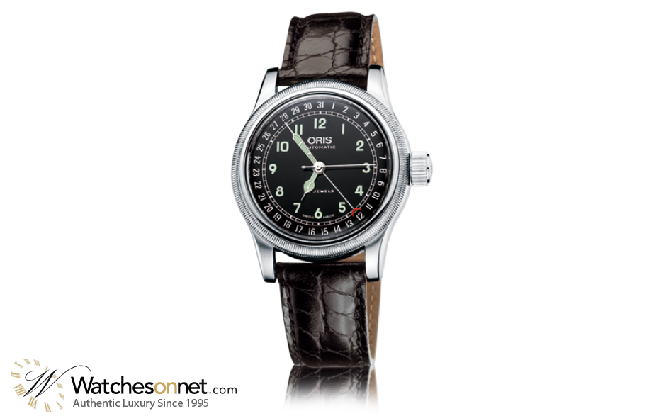 Oris Big Crown  Automatic Men's Watch, Stainless Steel, Black Dial, 754-7543-4064-07-5-20-53