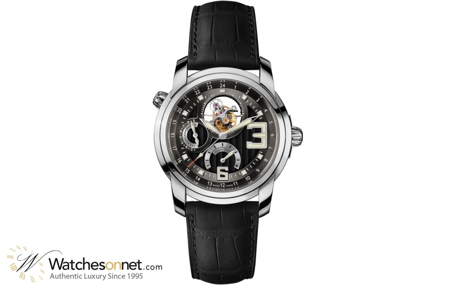 Blancpain L-Evolution  Tourbillon Men's Watch, 18K White Gold, Black Dial, 8825-1530-53B