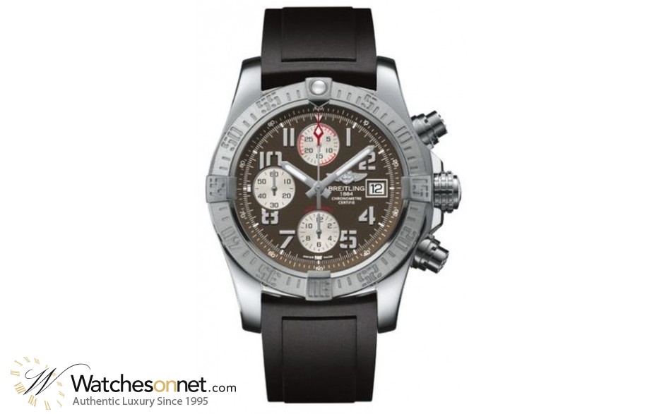 Breitling Avenger II  Automatic Men's Watch, Stainless Steel, Gray Dial, A1338111.F564.134S