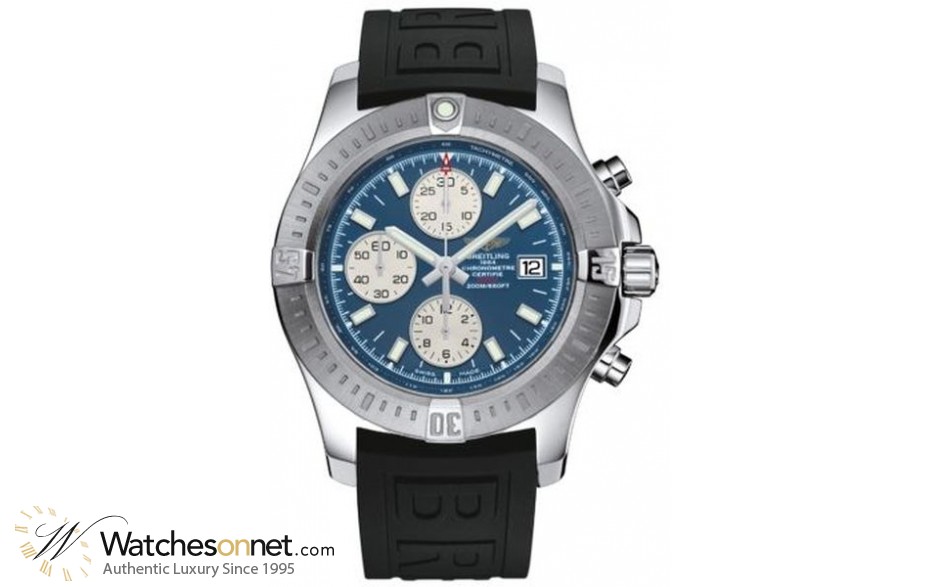 Breitling Colt Chronograph Automatic  Automatic Men's Watch, Stainless Steel, Blue Dial, A1338811.C914.153S