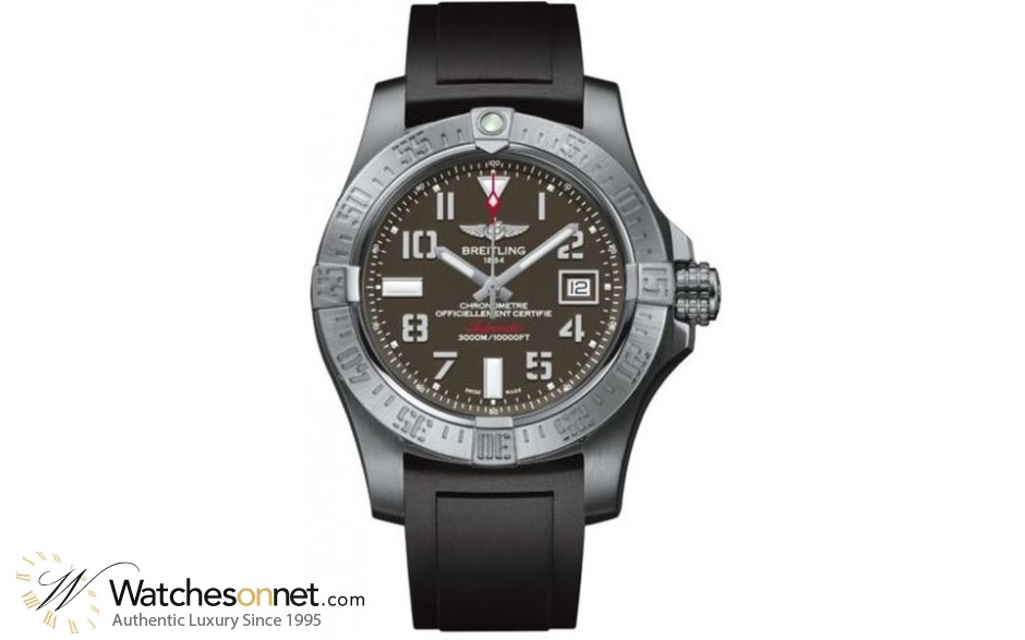 Breitling Avenger II Seawolf  Automatic Men's Watch, Stainless Steel, Gray Dial, A1733110.F563.134S