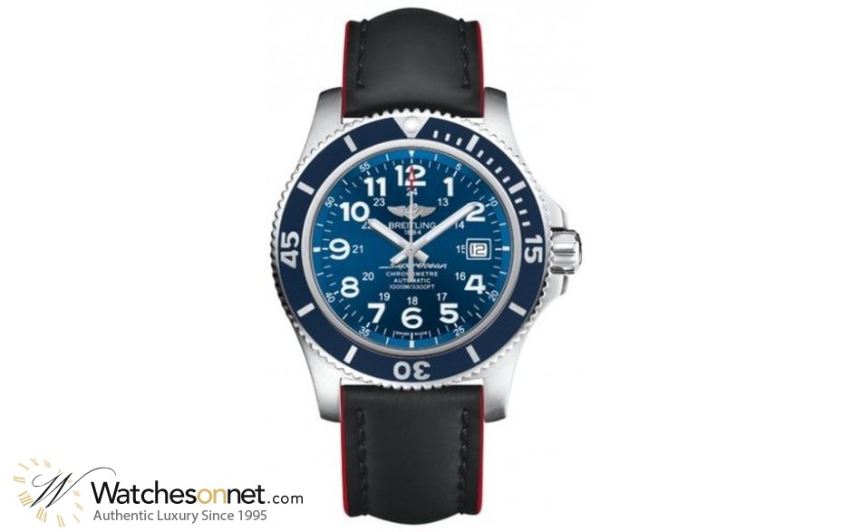 Breitling Superocean II 44  Automatic Men's Watch, Stainless Steel, Blue Dial, A17392D8.C910.228X