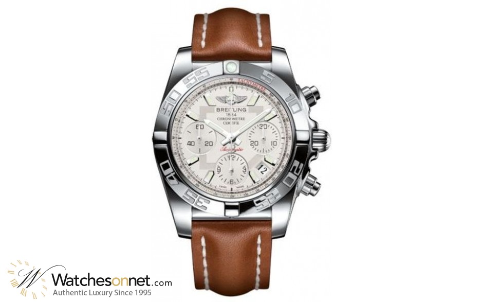Breitling Chronomat 41  Automatic Men's Watch, Stainless Steel, Silver Dial, AB014012.G711.426X