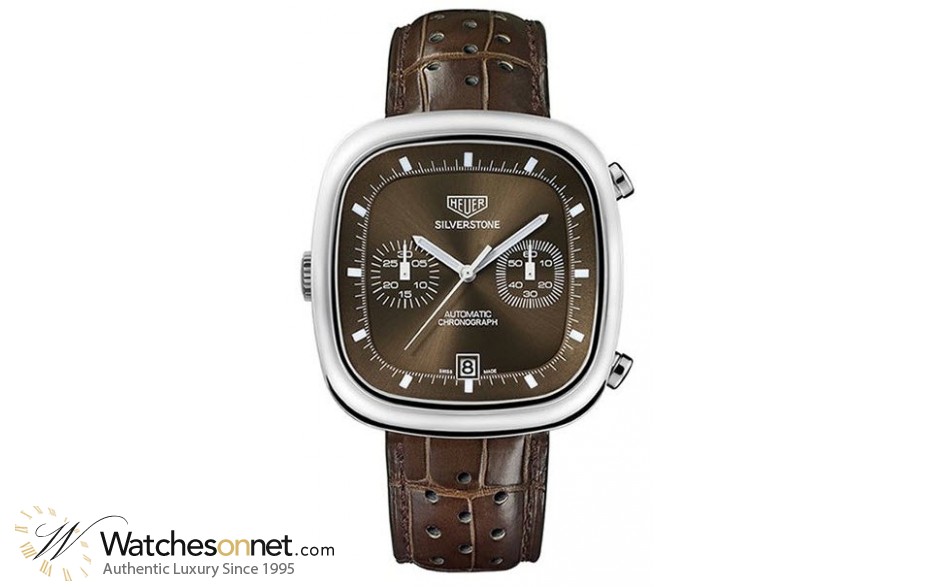 Tag Heuer Silverstone  Automatic Men's Watch, Stainless Steel, Brown Dial, CAM2111.FC6259