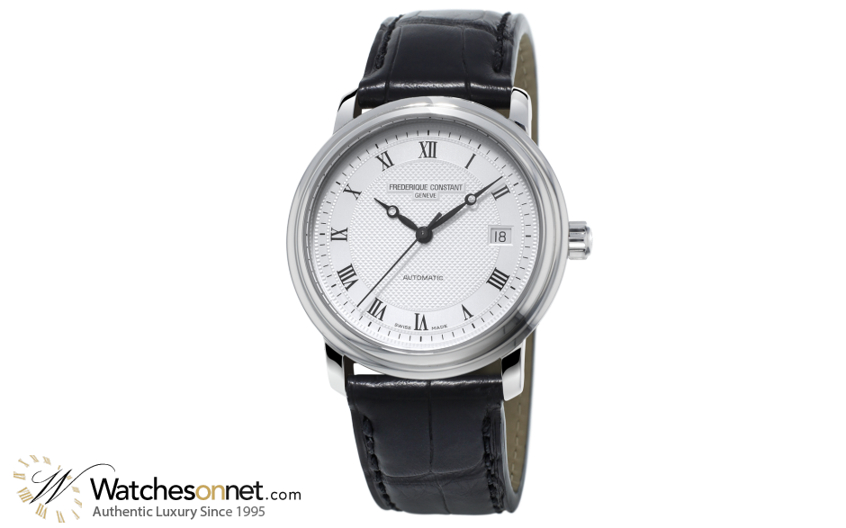Frederique Constant Classics Automatic  Automatic Men's Watch, Stainless Steel, Silver Dial, FC-303MC4P6