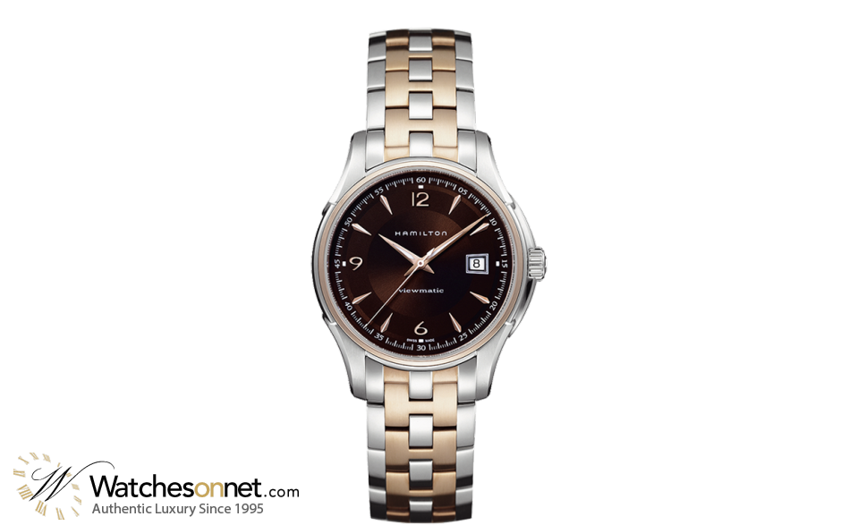 Hamilton Jazzmaster  Automatic Men's Watch, Stainless Steel, Brown Dial, H32655195
