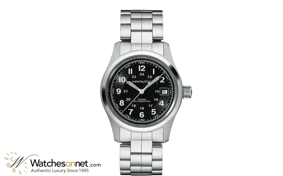Hamilton Field H70455133 Men's Stainless Steel Automatic Watch Khaki