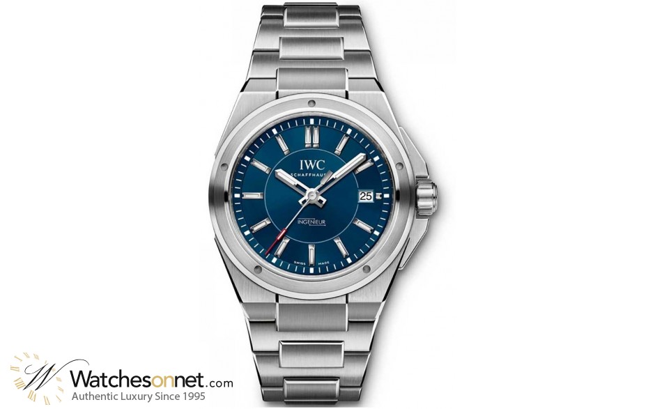 IWC Ingenieur  Automatic Men's Watch, Stainless Steel, Blue Dial, IW323909