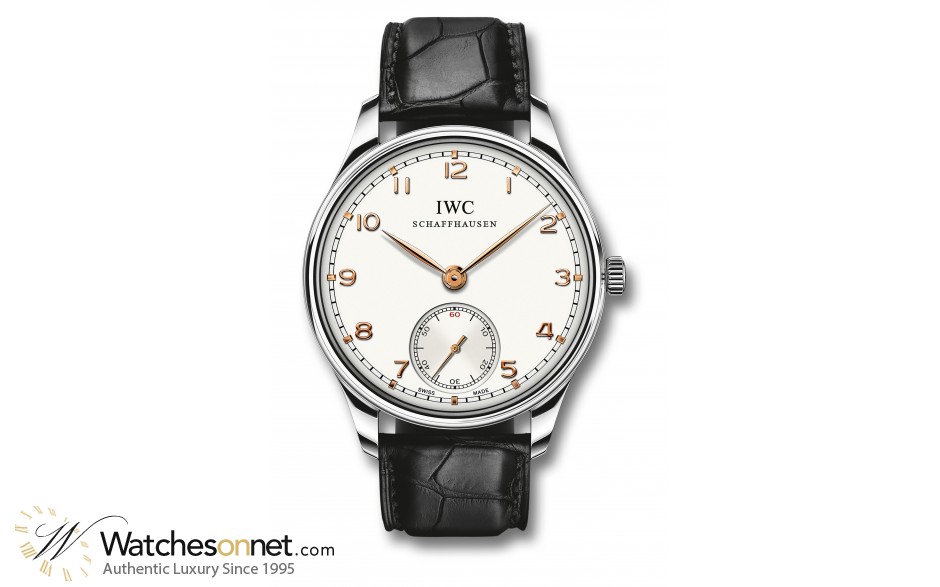 IWC Portuguese  Mechanical Men's Watch, Stainless Steel, Silver Dial, IW545408